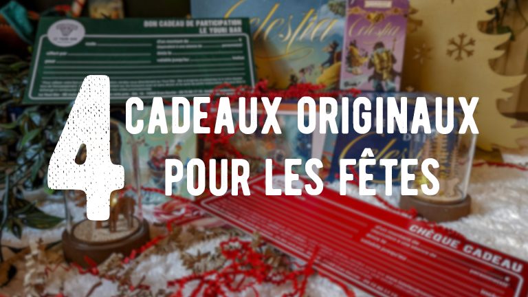 4 cadeaux originaux pour les fêtes